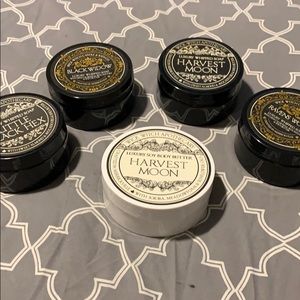 Whipped soap and body butter